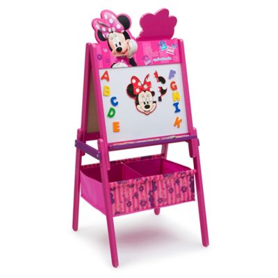 Delta Children Disney&reg; Minnie Mouse Wooden Activity Easel with Storage