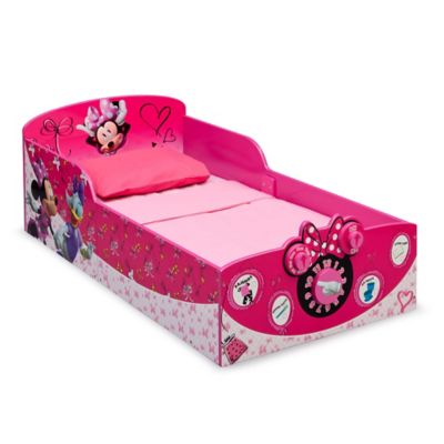 Disney Minnie Mouse Wooden Interactive Toddler Bed by Delta Children
