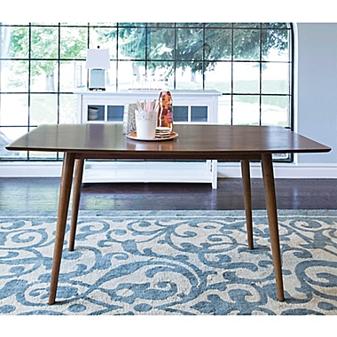 Forest Gate&trade; Diana 60-Inch Mid-Century Dining Table in Acorn. View a larger version of this product image.