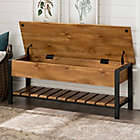 Alternate image 3 for Forest Gate&trade; Blanch Open-Top Storage Bench in Barnwood