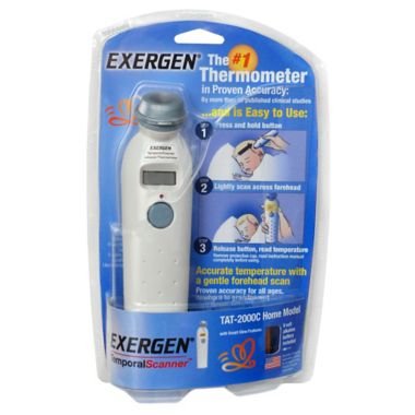 Exergen Temporal Scanner Thermometer. View a larger version of this product image.