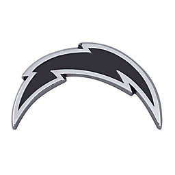 NFL Los Angeles Chargers 3-D Metal Logo Car Emblem in Chrome