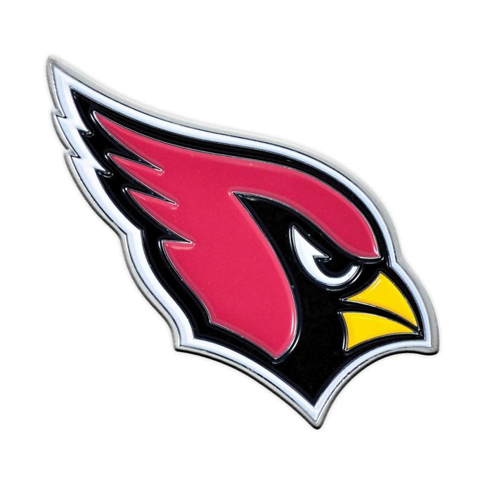 NFL Arizona Cardinals 3-D Metal Logo Car Emblem | Bed Bath ...