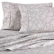 Home Collection Rose Queen Sheet Set in Light Grey