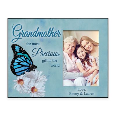 &quot;If Grandmas Were Flowers We&#39;d Pick You&quot; 4-Inch x 6-Inch Picture Frame
