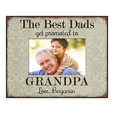 &quot;The Best Dads&quot; 4-Inch x 6-Inch Picture Frame. View a larger version of this product image.