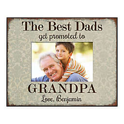 "The Best Dads" 4-Inch x 6-Inch Picture Frame