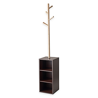 Adesso Hutch Storage Standing Coat Rack. View a larger version of this product image.