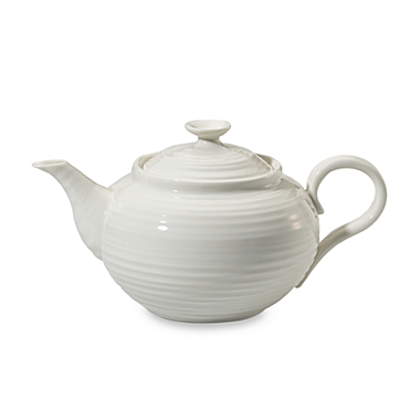 Sophie Conran for Portmeirion&reg; Teapot in White. View a larger version of this product image.