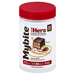 Mybite® Hers Multi 30-Count Dark Chocolate Peanut Butter Multivitamin Bites