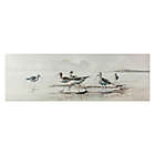 Alternate image 0 for Zhejiang Wadou Creative Art Co. Sand Pipers Landscape 12-Inch x 36-Inch Embellished Canvas Wall Art