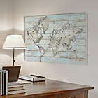 Alternate image 2 for World Map 31.5-Inch X 47.2-Inch Wood Wall Art