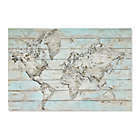 Alternate image 0 for World Map 31.5-Inch X 47.2-Inch Wood Wall Art