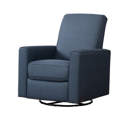 navy blue glider rocker