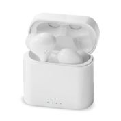 Sharper Image&reg; Earbuds Headphones in White