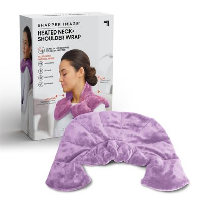 Sharper Image&reg; Hot and Cold Herbal Aromatherapy Neck and Shoulder Wrap in Lavender