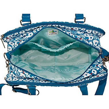 Kalencom&reg; Berlin Diaper Bag in Berry Blossom. View a larger version of this product image.