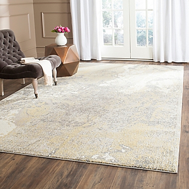 Safavieh Monaco Marble 8-Foot x 11-Foot Area Rug in Ivory/Grey. View a larger version of this product image.