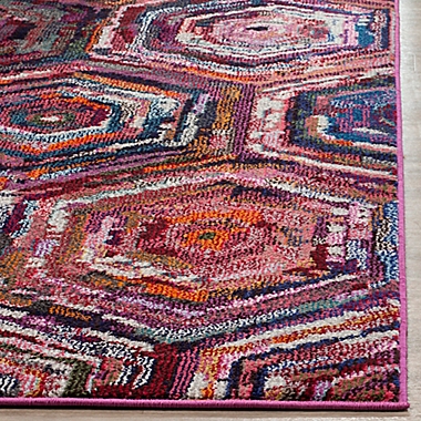 Safavieh Monaco Spiral 8-Foot x 11-Foot Area Rug in Pink Multi. View a larger version of this product image.
