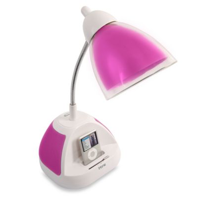 pink desk lamp