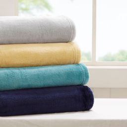 Intelligent Design Microlight Plush Throw Blanket
