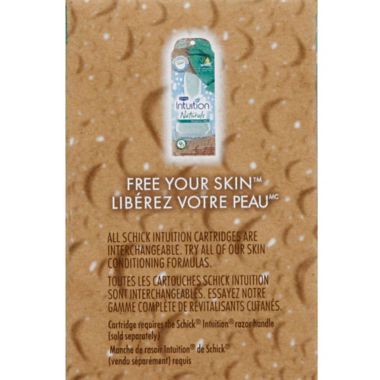 Schick 6-Pack Intuition Sensitive Care Moisturizing Razor Blade Refills with Natural Aloe. View a larger version of this product image.