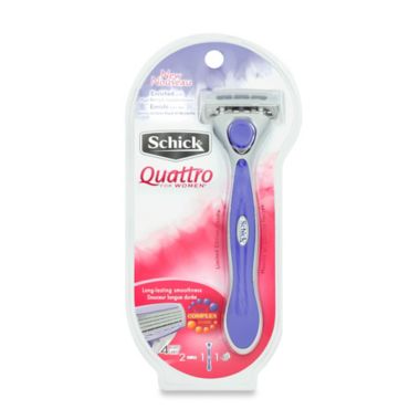 Schick&reg; Quattro For Women&reg; Razor. View a larger version of this product image.