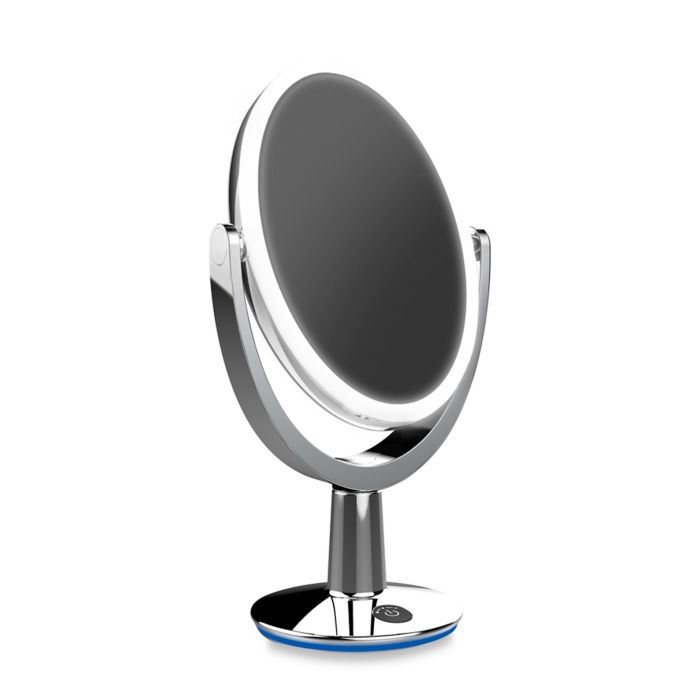 super star dual sided led vanity mirror bed bath beyond super star dual sided led vanity mirror