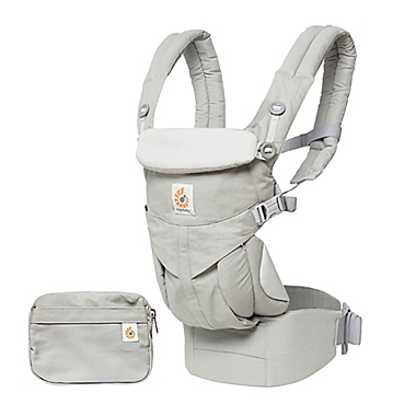 NEW Very High Quality Deluxe Baby Carrier With Adjustable Straps Red And Gray 