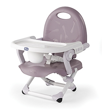 Chicco&reg; Pocket Snack Portable Booster Seat in Lavender. View a larger version of this product image.