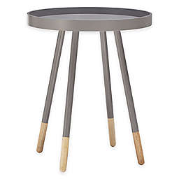iNSPIRE Q® Darley Mid-Century Tray Top Accent Table in Grey