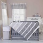 Alternate image 2 for Trend Lab&reg; Ombre Grey Chevron Diaper Caddy
