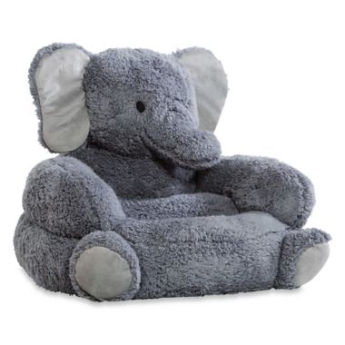 Trend Lab Elephant Children&#39;s Plush Character Chair. View a larger version of this product image.