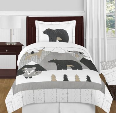 Sweet Jojo Designs&reg; Woodland Friends Twin Comforter Set