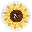 Alternate image 0 for Sweet Jojo Designs Sunflower 30&quot; Round Area Rug in Yellow/Orange