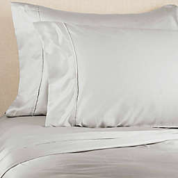 Brookstone&reg; BioSense 500-Thread-Count Tencel Standard/Queen Pillowcase Set in Silver