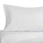 Alternate image 0 for Brookstone&reg; BioSense&reg; Cotton Sateen 400-Thread-Count Standard/Queen Pillowcase in White