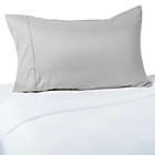 Alternate image 0 for Brookstone&reg; BioSense 400-Thread-Count Charcoal-Infused Standard/Queen Pillowcase in Nickel
