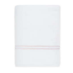 Wamsutta® Egyptian Cotton Striped Bath Sheet in Rose/Grey