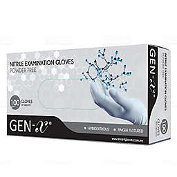 100-Count Nitrile Exam Gloves in Small