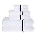 Alternate image 0 for Wamsutta&reg; Egyptian Baratta Stitch Cotton 6-Piece Bath Towel Set in Navy