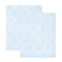 Simply Essential™ Cotton 2-Piece Bath Towel Set in Blue