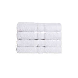 Simply Essential™ Cotton 4-Piece Hand Towel Set in Bright White