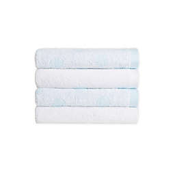 Simply Essential™ Cotton Hand Towels in Blue (Set of 4)