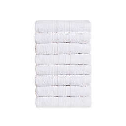 Simply Essential™ Cotton 8-Piece Washcloth Set in Bright White
