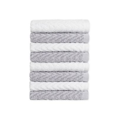 Simply Essential&trade; Cotton Washcloths (Set of 8)
