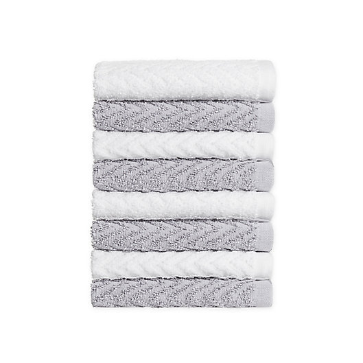 Alternate image 1 for Simply Essential™ Cotton Washcloths (Set of 8)