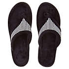 Alternate image 0 for Brookstone&reg; Large Thong Slippers in Grey
