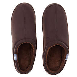 Brookstone® Classic Small Slip-On Slippers in Chocolate