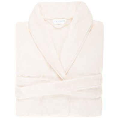 Nestwell&trade; Large/X-Large Unisex Plush Robe in Egret